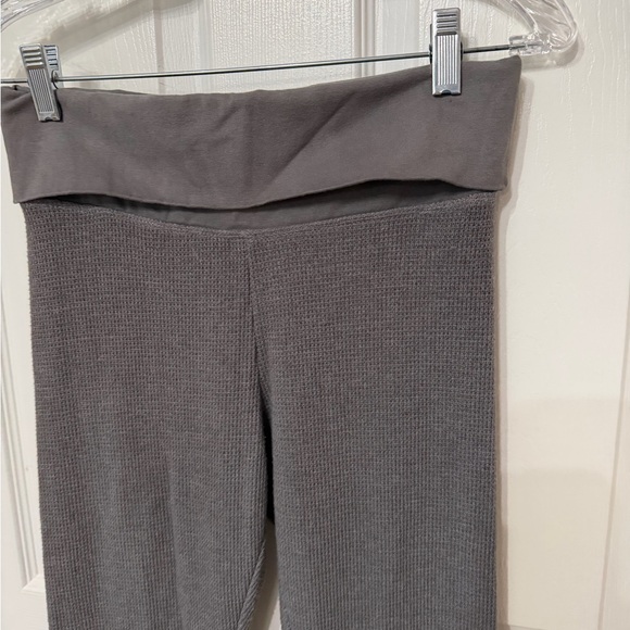 Boys Lie Silver Lining Thermal fold over legging Pants ★ Gray Dip Dye large - Picture 3 of 7